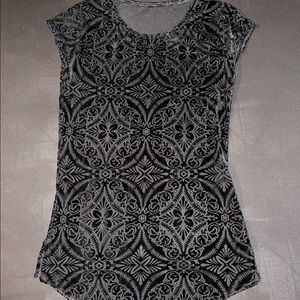 XXS Burned Velvet Tee by Blackmilk Clothing